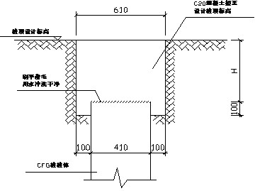 接樁頭示意圖